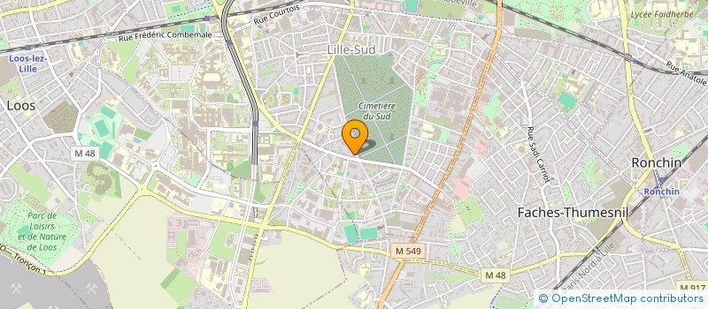 localisation de l'entreprise MADAME SARAH SIAFA à LILLE