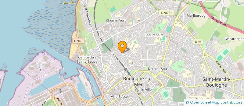 localisation de l'entreprise MADAME SARAH SILVESTRE à BOULOGNE-SUR-MER