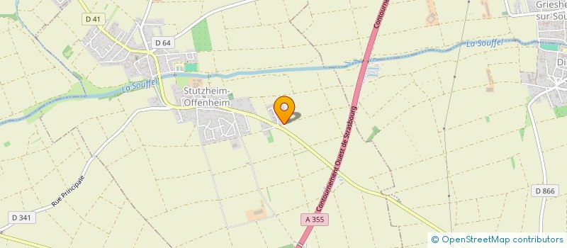 localisation de l'entreprise MADAME SARAH SIMON  STUTZHEIM-OFFENHEIM
