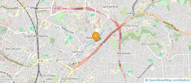 localisation de l'entreprise MADAME SARAH SOBHI à MARSEILLE