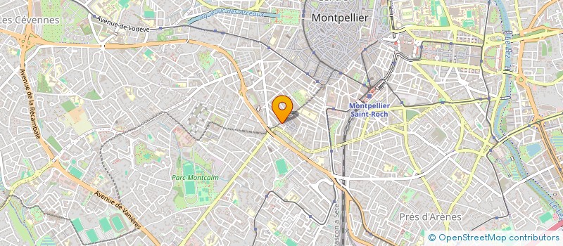 localisation de l'entreprise MADAME SARAH SODDU  MONTPELLIER