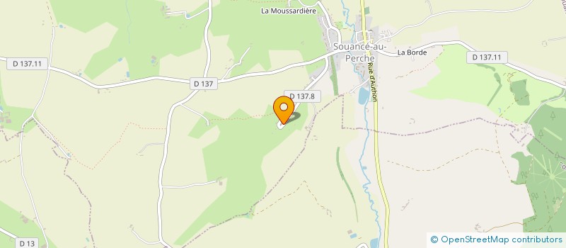 localisation de l'entreprise MADAME SARAH SONIA BONTEMS à SOUANCE-AU-PERCHE