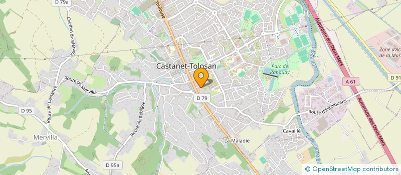 localisation de l'entreprise MADAME SARAH SOUCI à CASTANET-TOLOSAN