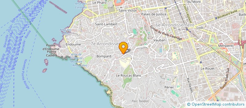 localisation de l'entreprise MADAME SARAH SOULI  MARSEILLE