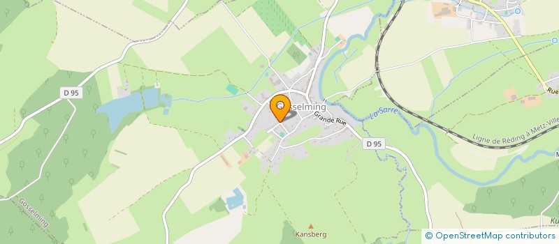 localisation de l'entreprise MADAME SARAH SOUR  GOSSELMING