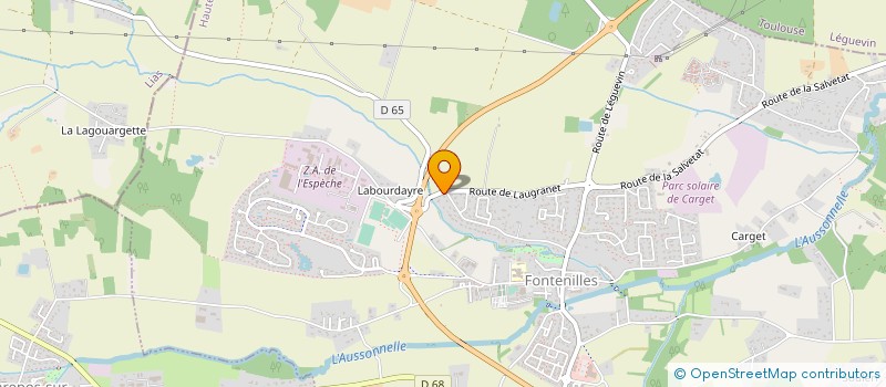 localisation de l'entreprise MADAME SARAH SPECQ  FONTENILLES