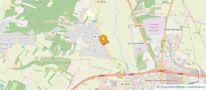 localisation de l'entreprise MADAME SARAH STERLIN  VAL-SUZON