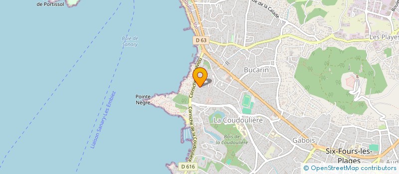 localisation de l'entreprise MADAME SARAH STIBLING  TOULON