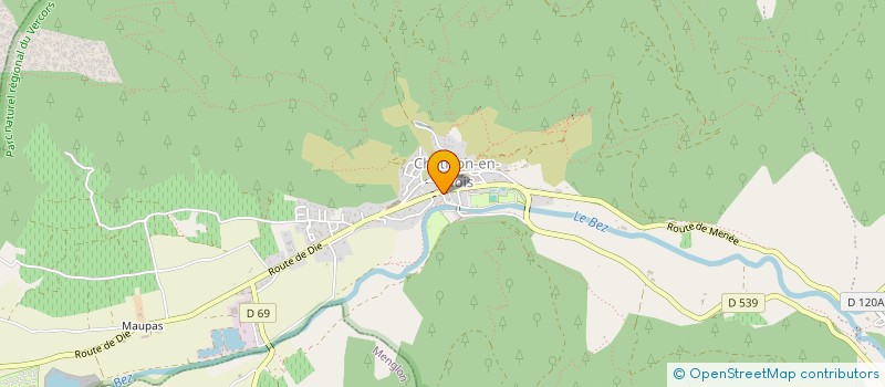 localisation de l'entreprise MADAME SARAH SZYMANSKI à CHATILLON-EN-DIOIS