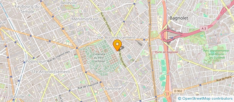 localisation de l'entreprise MADAME SARAH TAHLAITI  PARIS