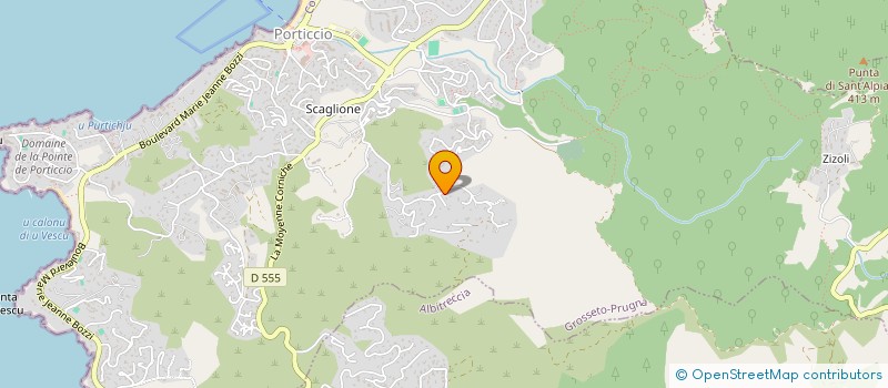 localisation de l'entreprise MADAME SARAH TAICLET  GROSSETO-PRUGNA