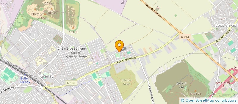 localisation de l'entreprise MADAME SARAH TAMBORINI  LOOS-EN-GOHELLE