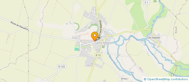 localisation de l'entreprise MADAME SARAH TAMISIER  SAINT-MAXIRE