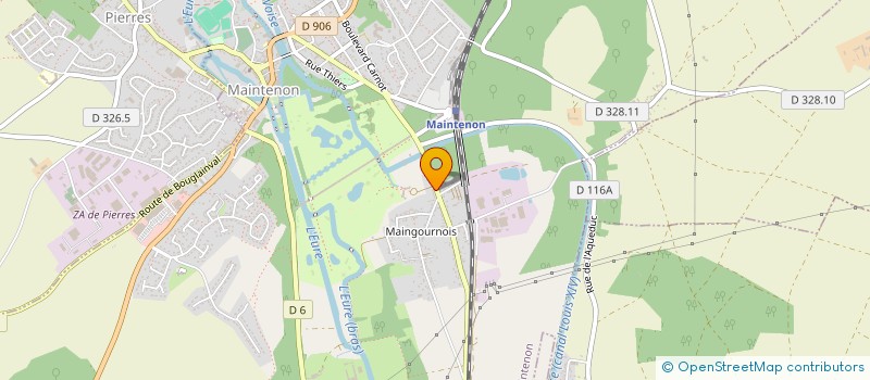 localisation de l'entreprise MADAME SARAH TAURAND à MAINTENON