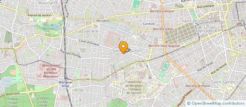 localisation de l'entreprise MADAME SARAH TERRIER  BORDEAUX