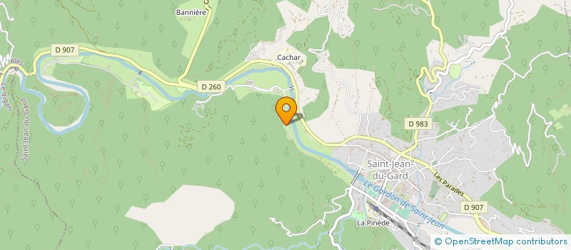 localisation de l'entreprise MADAME SARAH TESTUT  SAINT-JEAN-DU-GARD