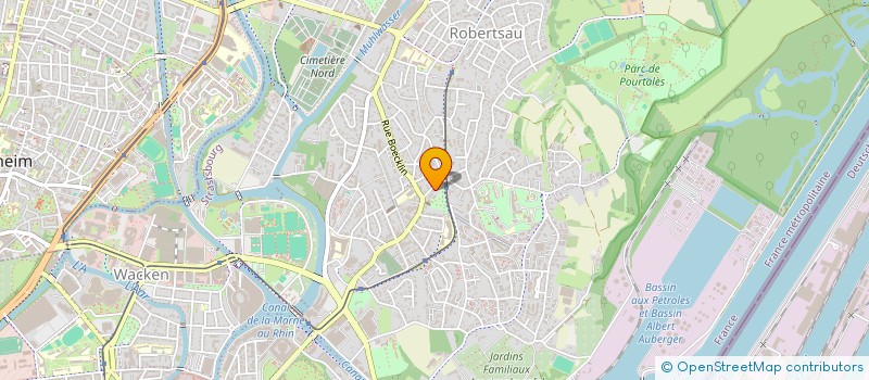 localisation de l'entreprise MADAME SARAH TETU  SCHILTIGHEIM