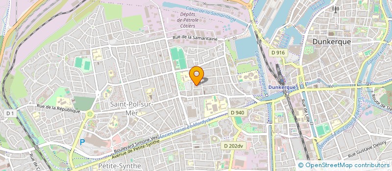 localisation de l'entreprise MADAME SARAH THABITI HAMADI à DUNKERQUE