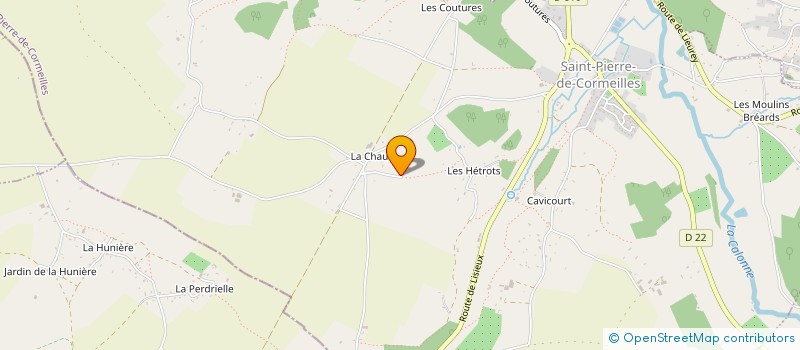 localisation de l'entreprise MADAME SARAH THEO  SAINT-PIERRE-DE-CORMEILLES