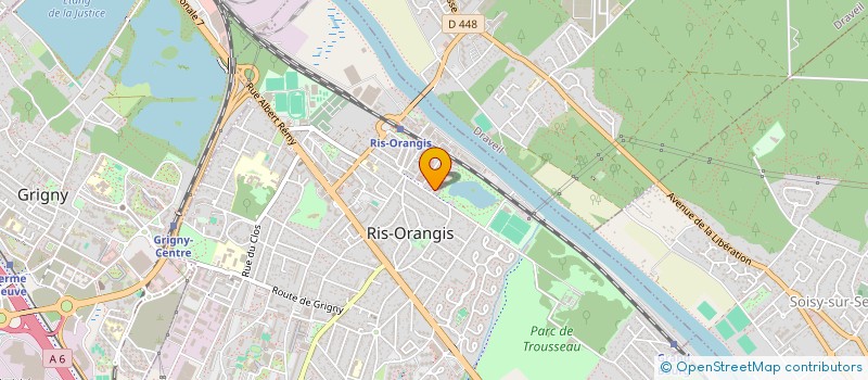 localisation de l'entreprise MADAME SARAH THEOPHILE  RIS-ORANGIS