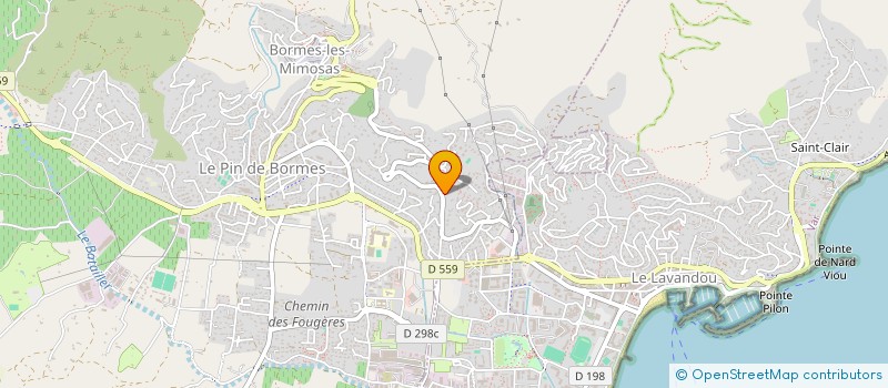 localisation de l'entreprise MADAME SARAH THEURIN  BORMES-LES-MIMOSAS