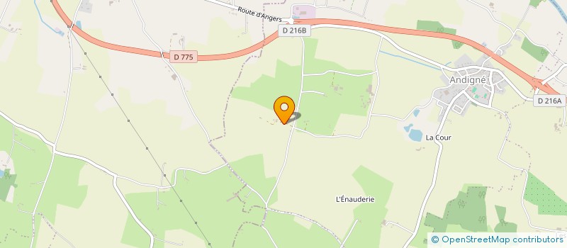 localisation de l'entreprise MADAME SARAH THIERRY à LE LION D'ANGERS