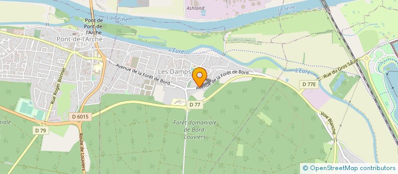 localisation de l'entreprise MADAME SARAH THIRON  LES DAMPS