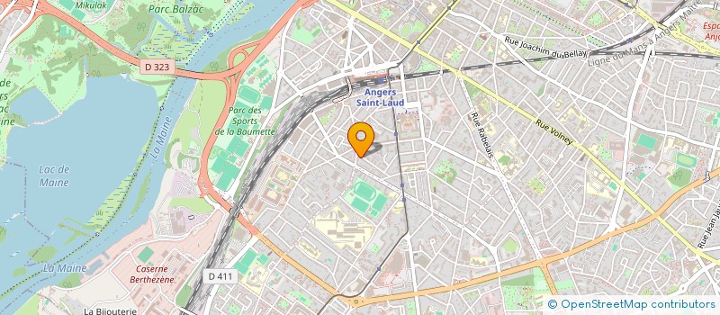 localisation de l'entreprise MADAME SARAH THOMANN-MOULINAT  ANGERS