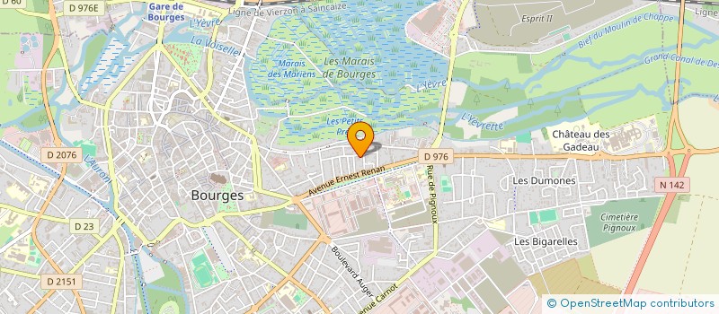 localisation de l'entreprise MADAME SARAH TIREL  BOURGES