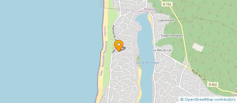 localisation de l'entreprise MADAME SARAH TOLEDANO  SOORTS-HOSSEGOR