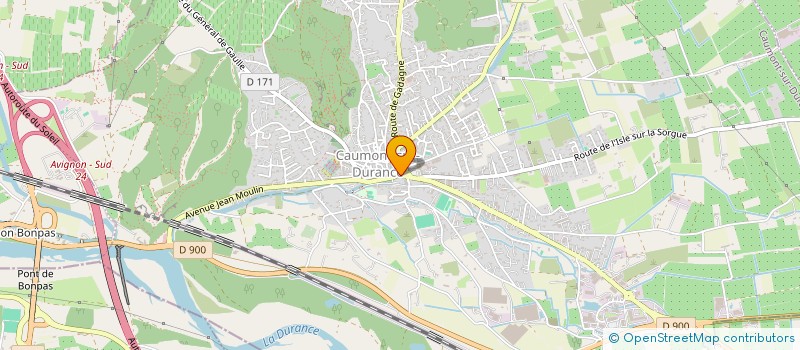 localisation de l'entreprise MADAME SARAH TORA à CAUMONT-SUR-DURANCE