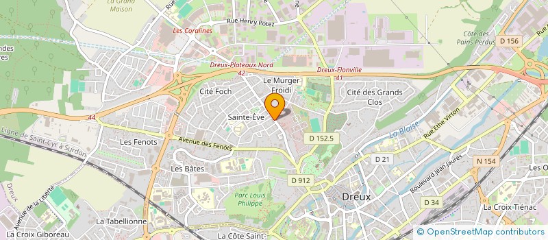 localisation de l'entreprise MADAME SARAH TORRES à DREUX
