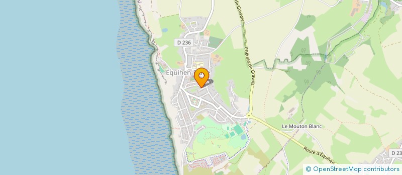 localisation de l'entreprise MADAME SARAH TOUAT  EQUIHEN-PLAGE