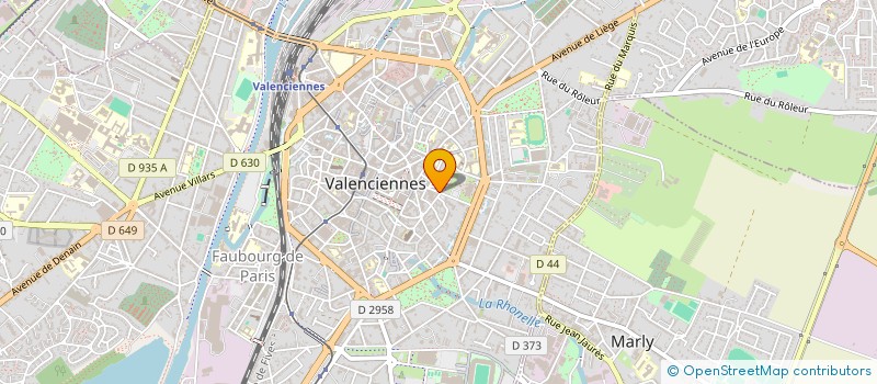 localisation de l'entreprise MADAME SARAH TOUBLA à VALENCIENNES