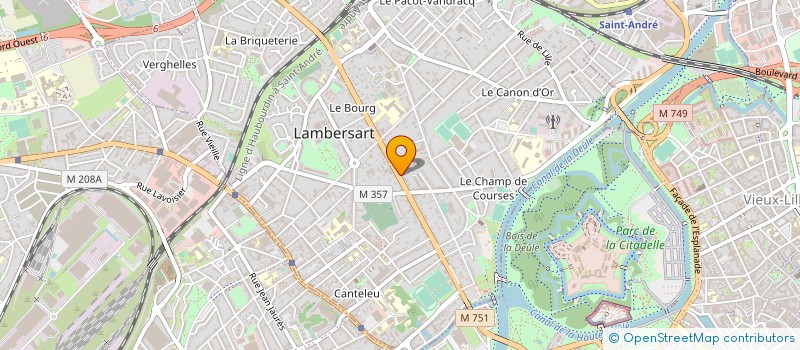 localisation de l'entreprise MADAME SARAH TROEL à LAMBERSART