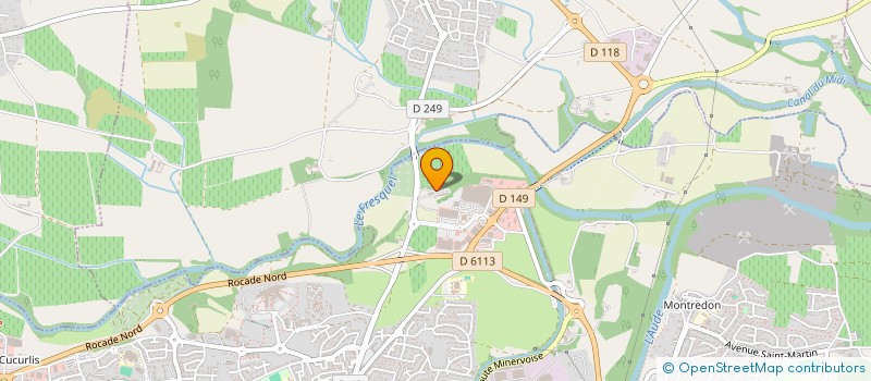 localisation de l'entreprise MADAME SARAH TUSSCHANS  CARCASSONNE