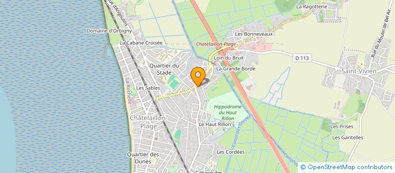 localisation de l'entreprise MADAME SARAH VANDAELE à CHATELAILLON-PLAGE