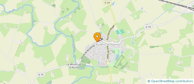 localisation de l'entreprise MADAME SARAH VANDAMME  AUVERS-LE-HAMON