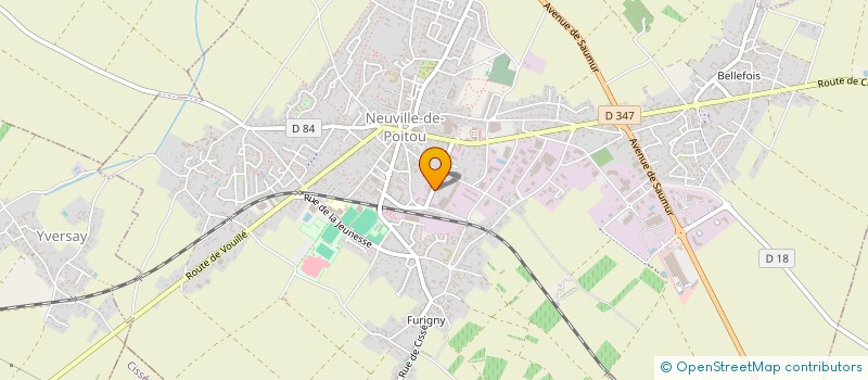 localisation de l'entreprise MADAME SARAH VANEL  VOUILLE