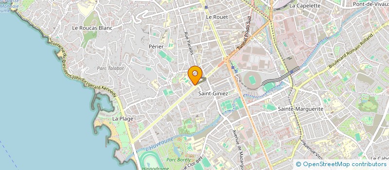 localisation de l'entreprise MADAME SARAH VANHOORDE  MARSEILLE