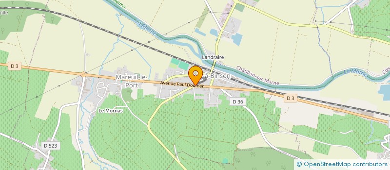 localisation de l'entreprise MADAME SARAH VANKERKOVENVVANKVANKERKOVENVA  MAREUIL-LE-PORT