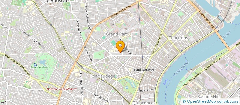 localisation de l'entreprise MADAME SARAH VANOTTI  BORDEAUX