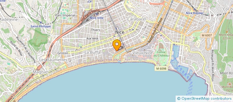 localisation de l'entreprise MADAME SARAH VARELA  NICE