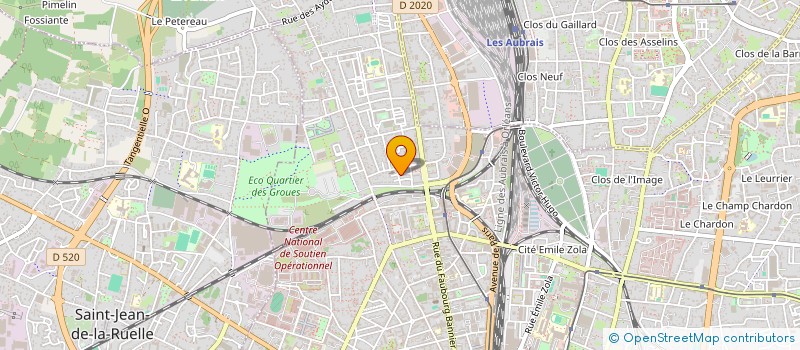 localisation de l'entreprise MADAME SARAH VAUCHOT à ORLEANS
