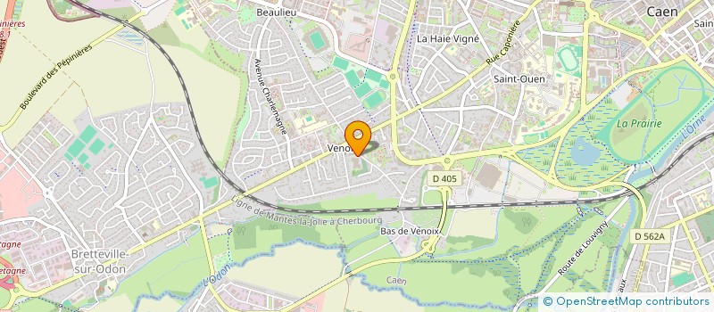 localisation de l'entreprise MADAME SARAH VESQUES  CAEN