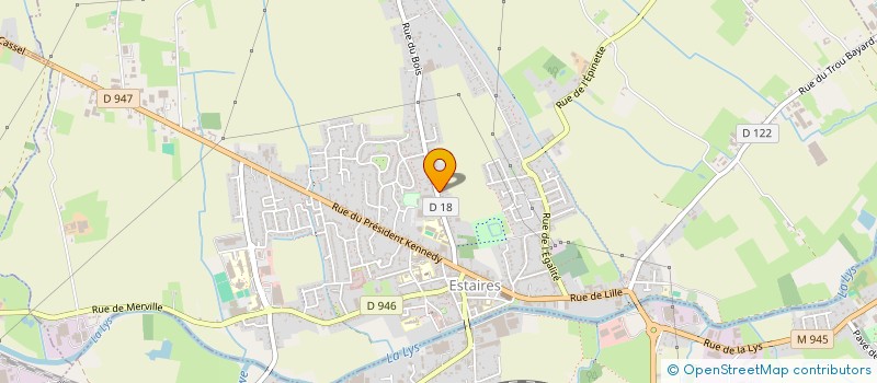 localisation de l'entreprise MADAME SARAH VIAENE  LA CHAPELLE-D'ARMENTIERES