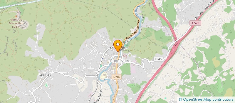 localisation de l'entreprise MADAME SARAH VIALE-ANTIGNANI  ROQUEVAIRE