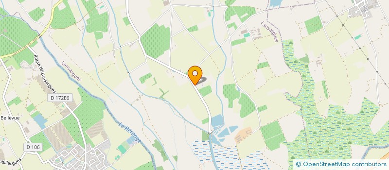 localisation de l'entreprise MADAME SARAH VIDAL  LANSARGUES