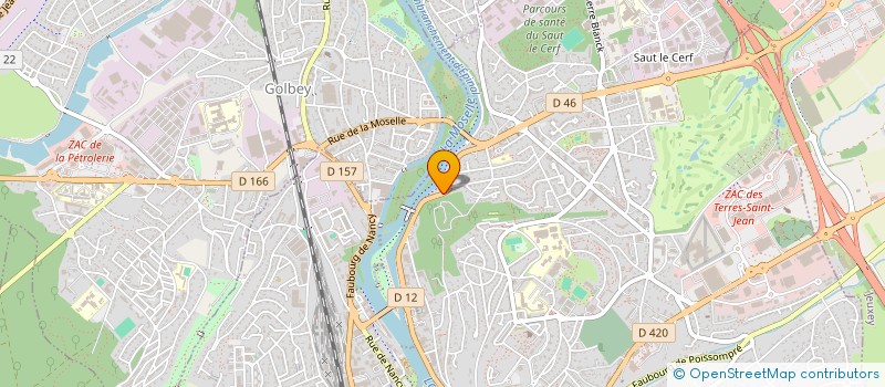 localisation de l'entreprise MADAME SARAH VIELLEVOYE  EPINAL