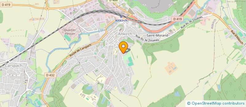 localisation de l'entreprise MADAME SARAH VOGT  ZAESSINGUE